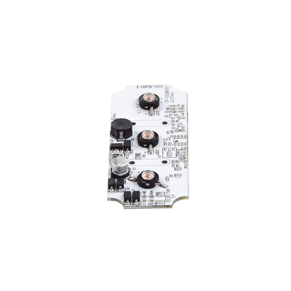 Tablilla de reemplazo con 3 LED color Ámbar para X605 - Imagen 4