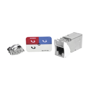 Jack Z-Max Cat6A, Blindado, Montaje H?brido en Placa de Pared (Plano y Angulado), Color Blanco