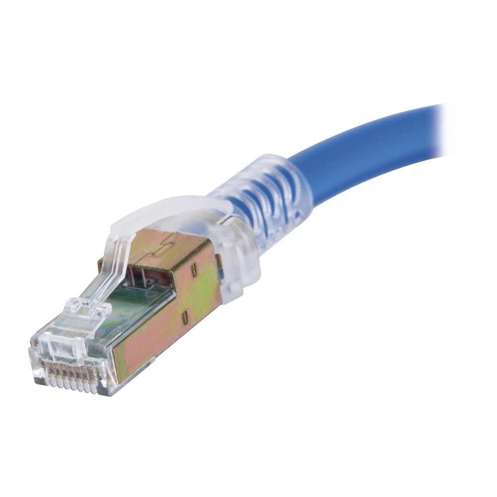 Patch Cord Z-MAX Cat6A UTP, CM/LS0H, 2.13 Metros (7 Pies), Color Azul - Imagen 2