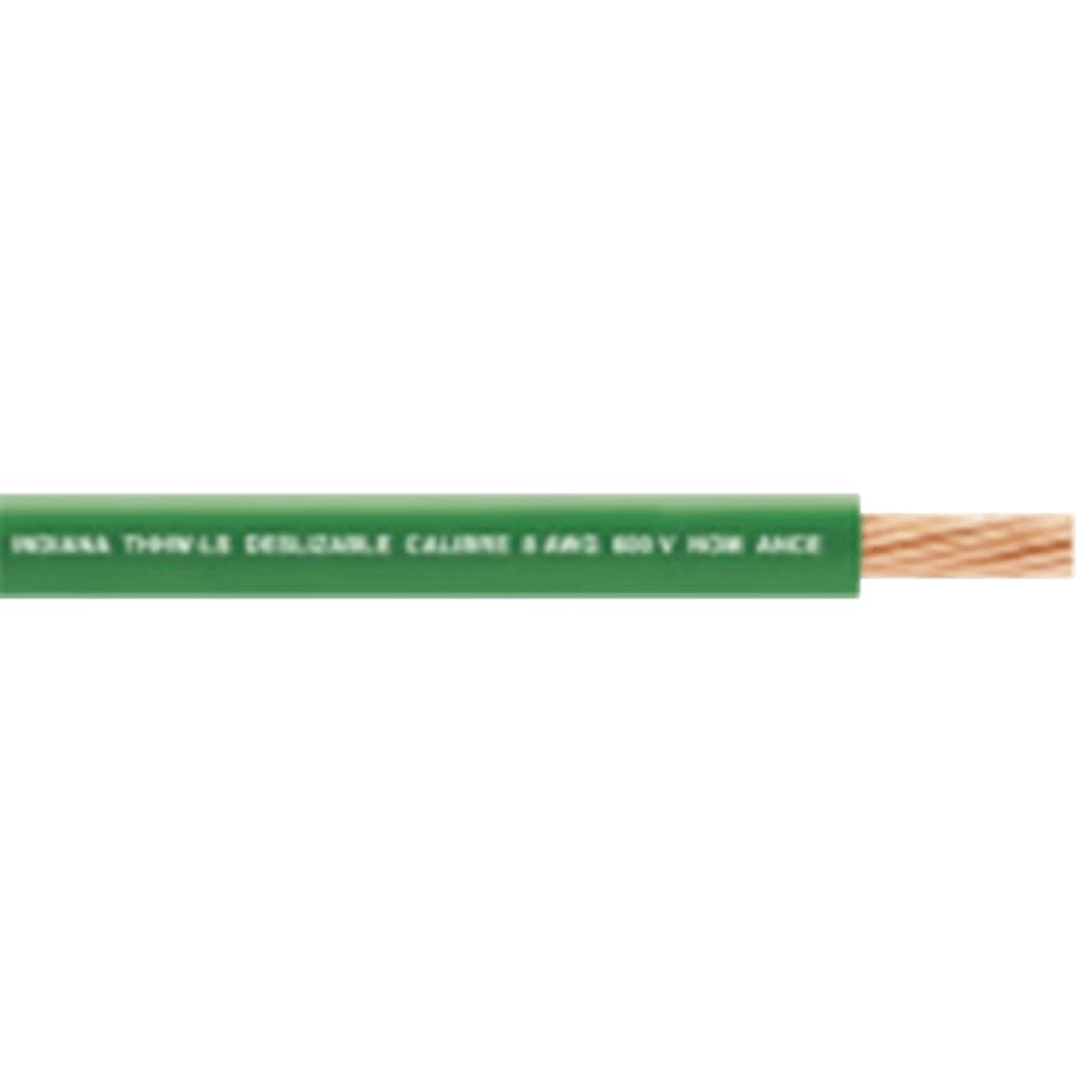 (SLY311) Cable Eléctrico de Cobre Recubierto THW-LS Calibre 12 AWG 19 Hilos Color Verde (100 Metros (328.08 Pies)) - Imagen 2