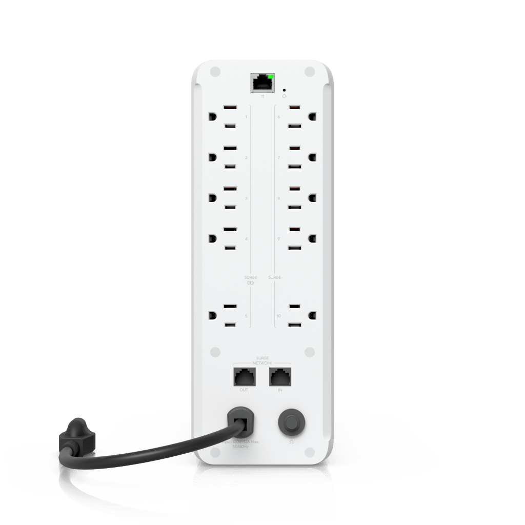 Sistema de Alimentación Ininterrumpida (UPS) de 1 kVA Administrado, 5 Tomas con Respaldo y 5 con Protección contra Sobretensión, Batería Hot-Swappable de 108 Wh, Compatible con NUT y Apagado Seguro para UNVR y UNAS - Imagen 2