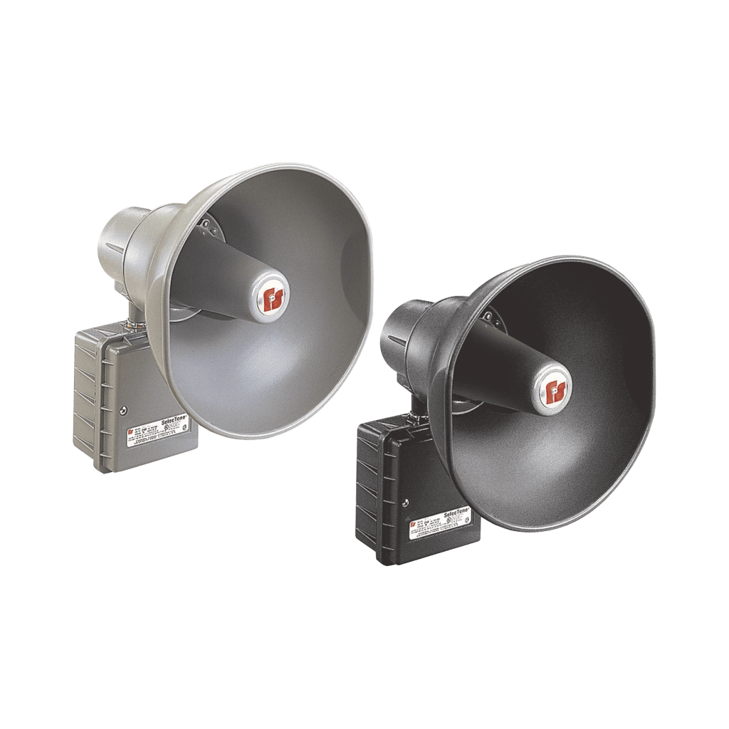 302GCX SelecTone® 30W Altavoz amplificado para zonas peligrosas, Listado por UL y cUL para Clase I, División 2, Grupos A, B, C y D; Clase II, División 2, Grupos F y G; Clase III, División 2, Grupos F y G; Clase III, 24 VCD color G - Imagen 2