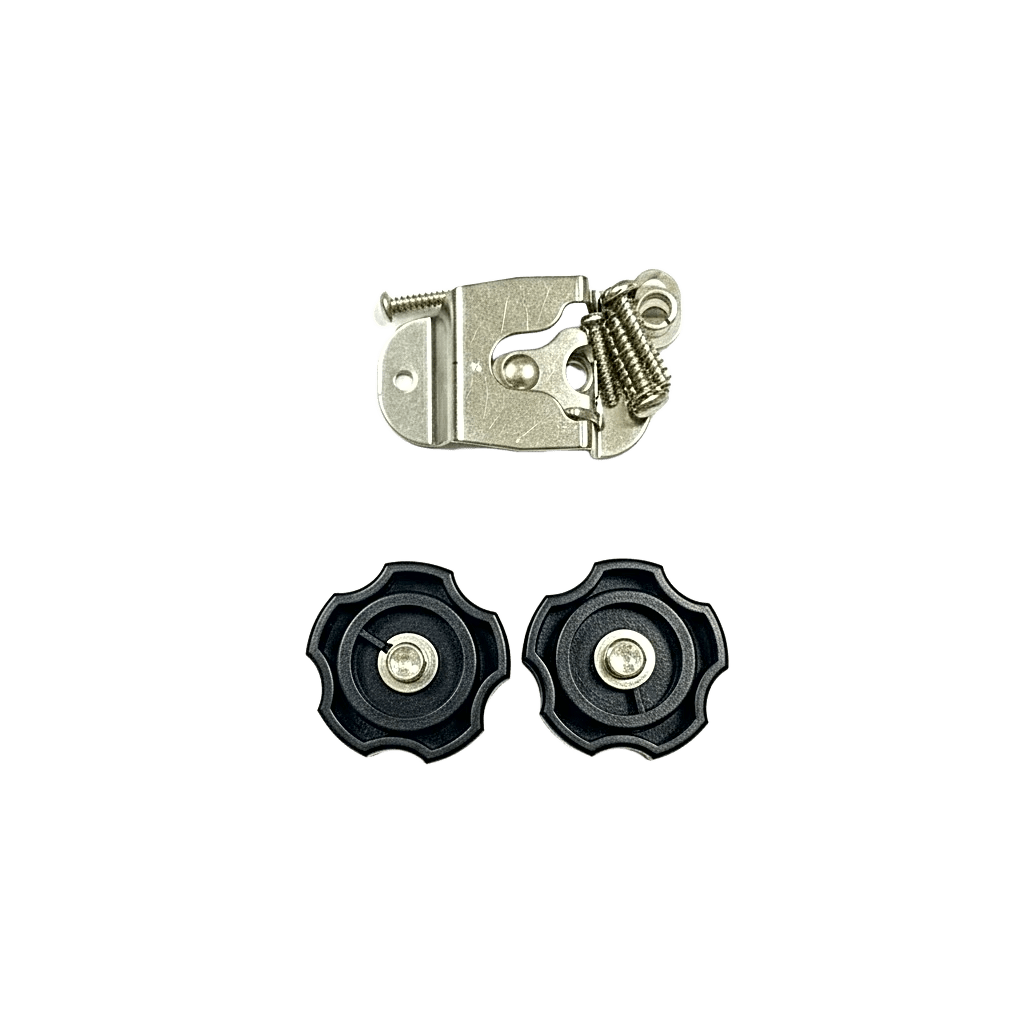 Juego de Partes para Instalaci??n de Radio M??vil Marino / Compatible con IC-M200 IC-M220 IC-M330 / Bracket con Perrillas en Color Negro / Montaje Profesional - Imagen 2