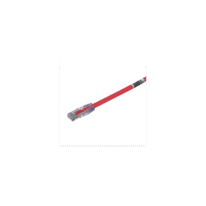 Cable de Parcheo UTP, Cat6A, 24 AWG, CM, Color Rojo, 3.05 Metros (10 Pies)