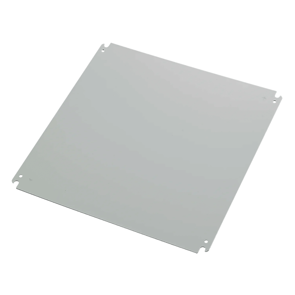Gabinete de Uso Exterior MAS 500 x 400 x 210 mm NEMA 4/12/13; IP66; IK10 de Acero Dulce 1.5 mm con Platina de Montaje Incluida Color Gris Claro - Imagen 2