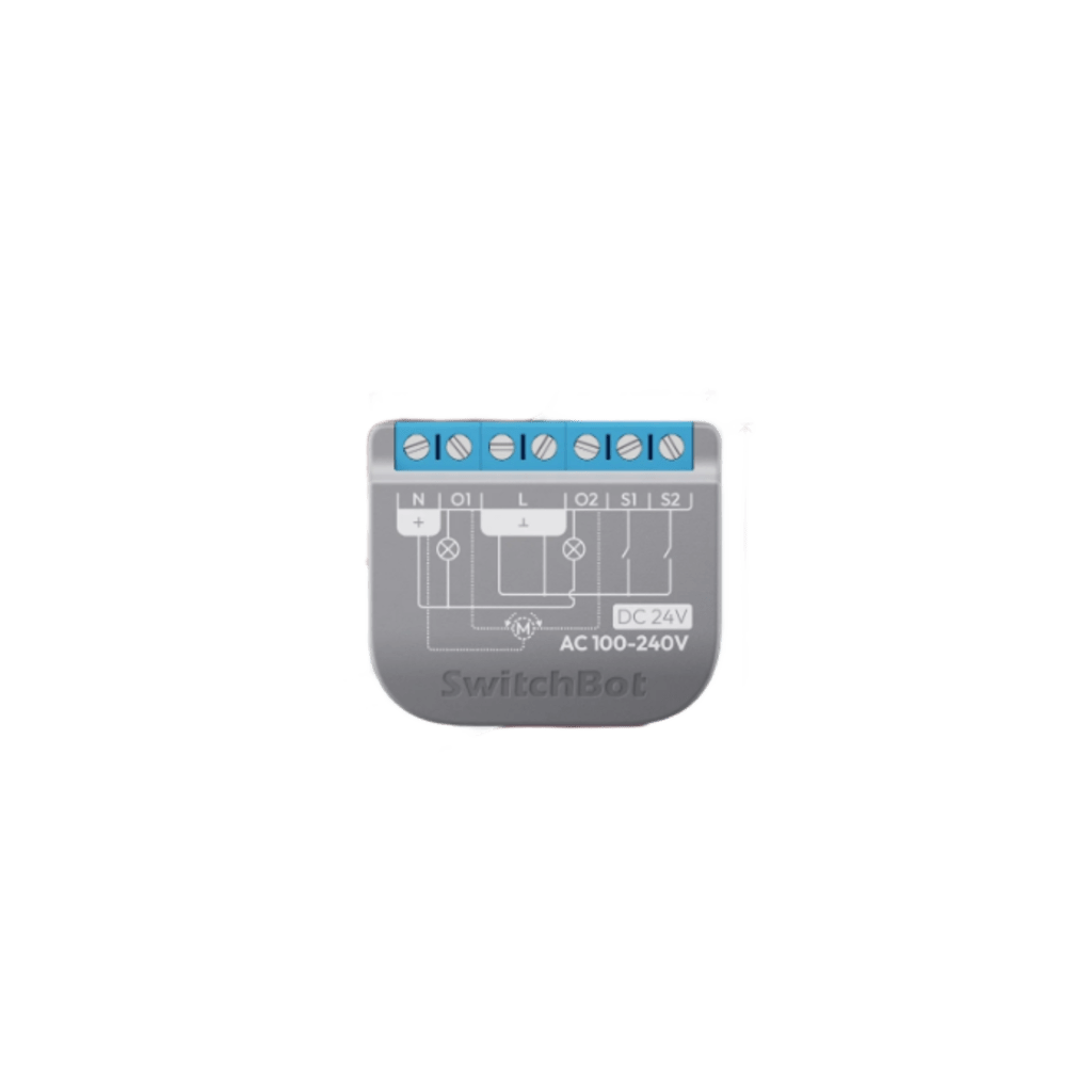 Relay Switch Inteligente 2 Canales / WiFi + BLE / Medici?n Consumo / 10A por Canal / Protecci?n Sobrecarga / Compatible Matter / 42 x 36 x 16 mm (1.7 x 1.4 x 0.6 in) - Imagen 3