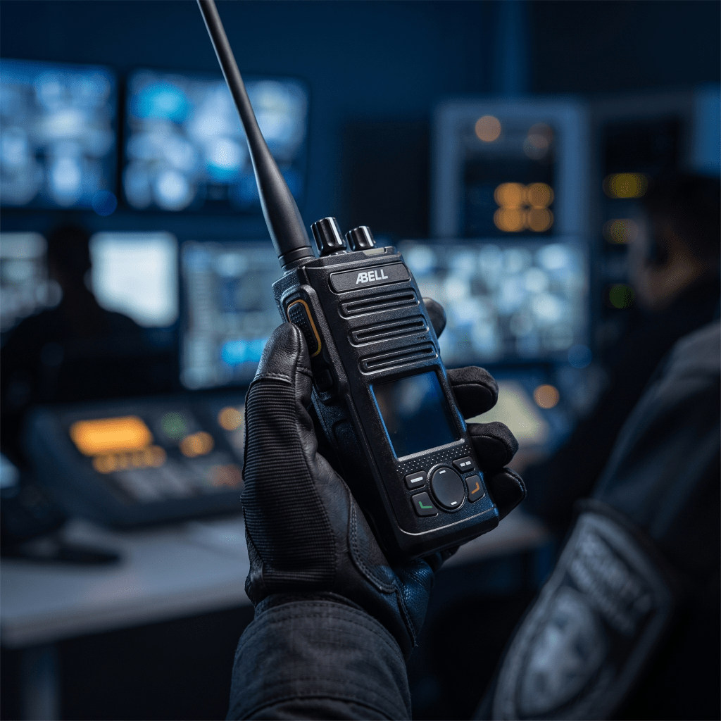 Radio Port?til DMR ABELL A580T-400 / UHF 400-480 MHz / 4W / 256 Canales / 16 Zonas / Pantalla LCD / Cifrado Extremo a Extremo / IP54 - Imagen 3