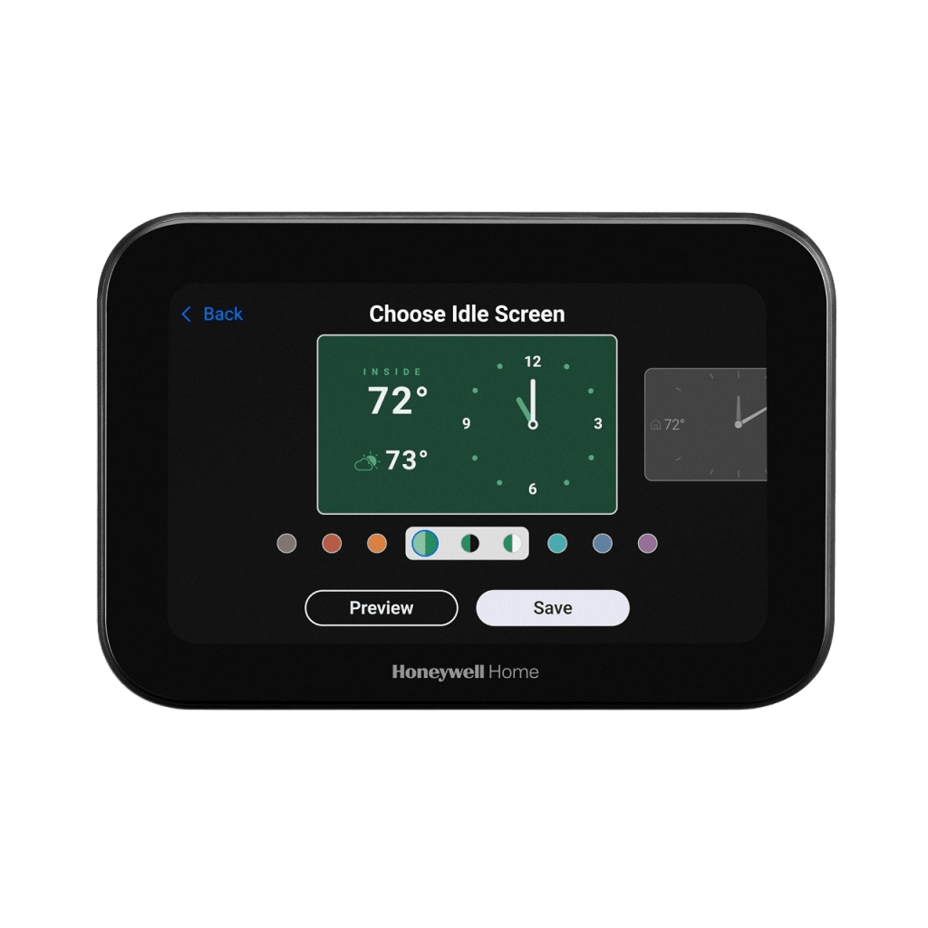 Termostato Inteligente ElitePRO / S1200 Smart Thermostat / Negro / Pantalla 5" / 4H-2C Bomba Calor / 3H-3C Convencional / Control IAQ / Video Doorbell / Redlink+WiFi+Bluetooth+Matter - Imagen 5
