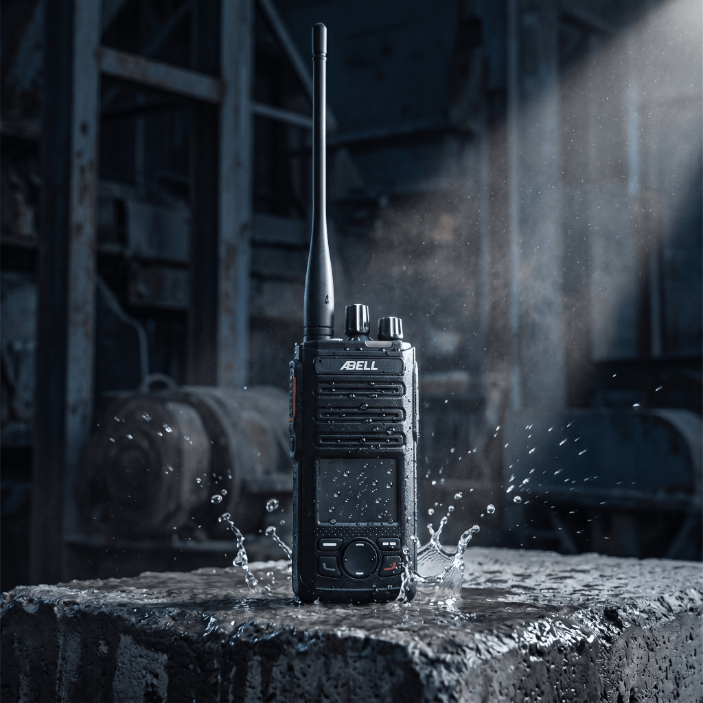 Radio Port?til DMR ABELL A580T-400 / UHF 400-480 MHz / 4W / 256 Canales / 16 Zonas / Pantalla LCD / Cifrado Extremo a Extremo / IP54 - Imagen 4
