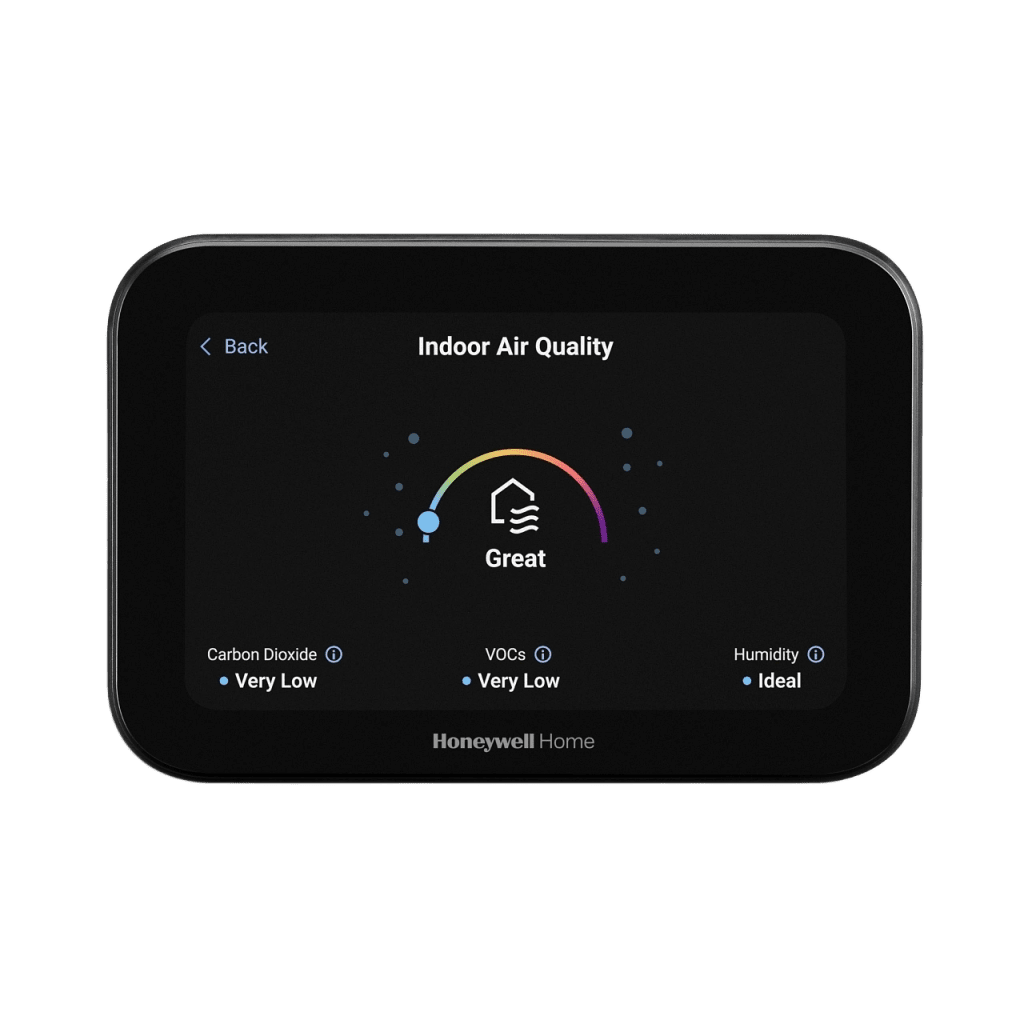 Termostato Inteligente ElitePRO / S1200 Smart Thermostat / Negro / Pantalla 5" / 4H-2C Bomba Calor / 3H-3C Convencional / Control IAQ / Video Doorbell / Redlink+WiFi+Bluetooth+Matter - Imagen 6