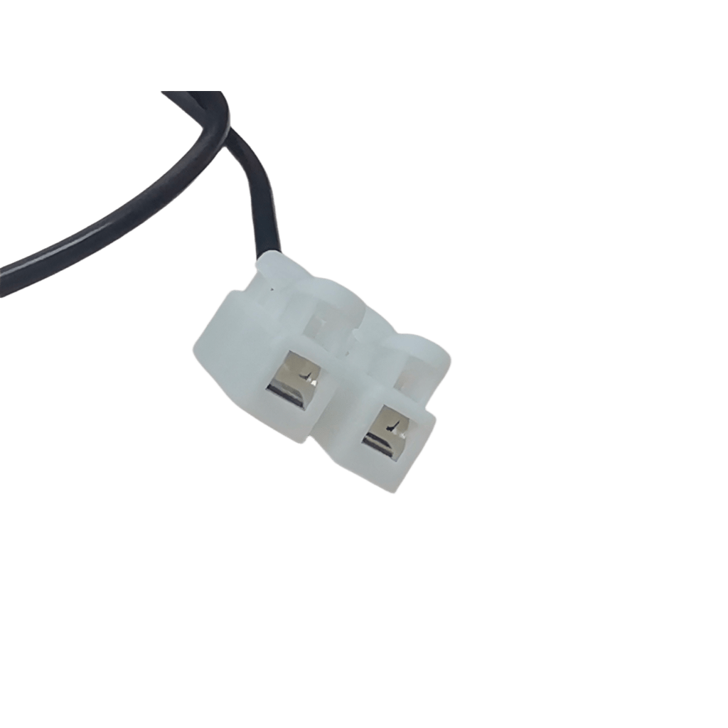 Cable con Conector Macho (Pigtail) | Forro Negro | Terminal Blanca | Alimentación para Vcc con Puntas Libres | Polarizado | Largo 22 cm ( 8.66 Pulgadas) | Calibre 22AWG. - Imagen 4