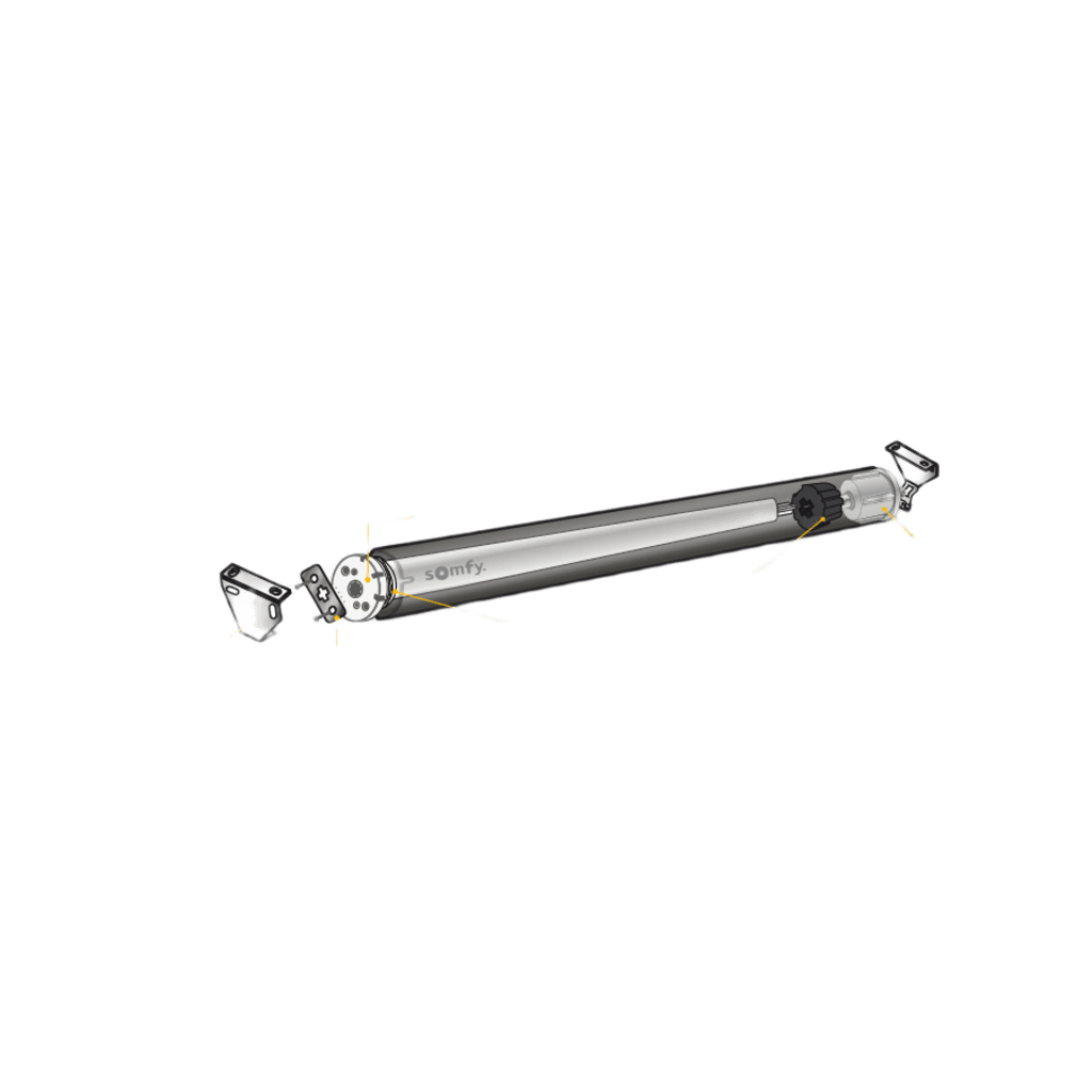 Motor inalámbrico (RTS) de baterías convierta sus persianas de cadena en sistemas inteligentes, para ventanas de 2.30m ancho / 3.00m alto, no incluye textil - Imagen 8