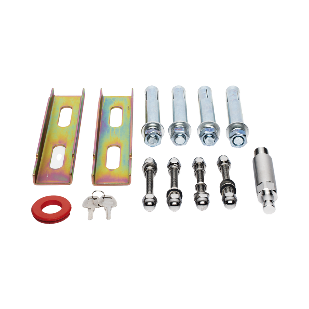 Kit COMPLETO Barrera Izquierda XBF Con Corona LED / Brazo de 3M / Incluye Sensor de Masa, Transformador, Lazo Magnético, Ancla, Fotoceldas y 2 Controles Inalámbricos - Imagen 6
