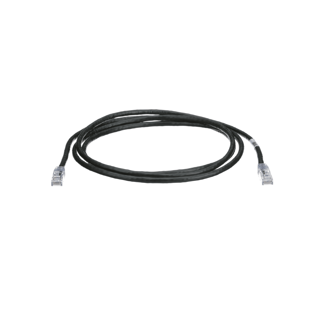 Cable de Parcheo TX6, UTP Cat6, 24 AWG, CM, Color Negro, 2.13 Metros (7 Pies) - Imagen 2