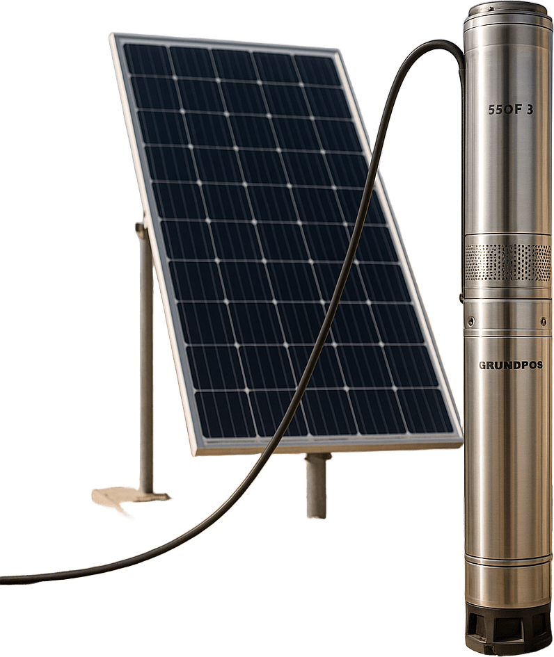 Kit de Bombeo Solar para bomba 15SQF-290 - Imagen 2