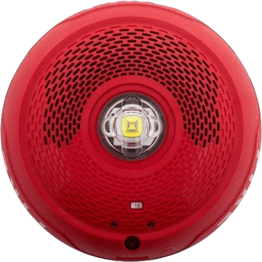 BOC C/LAMP ESTROBOSCOPICA tipo LED MONT EN TECHO CLR ROJO - Imagen 2