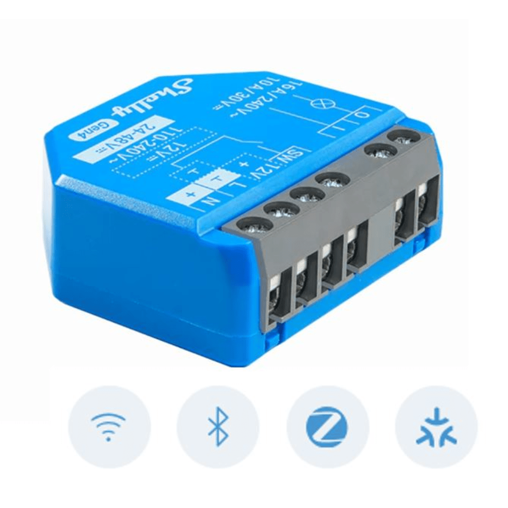 Relevador inalámbrico inteligente 16A, 110-240 V / 1 salida de contacto seco / compatible con asistente de voz Alexa, Google Home / Wifi 2.4 - Imagen 2