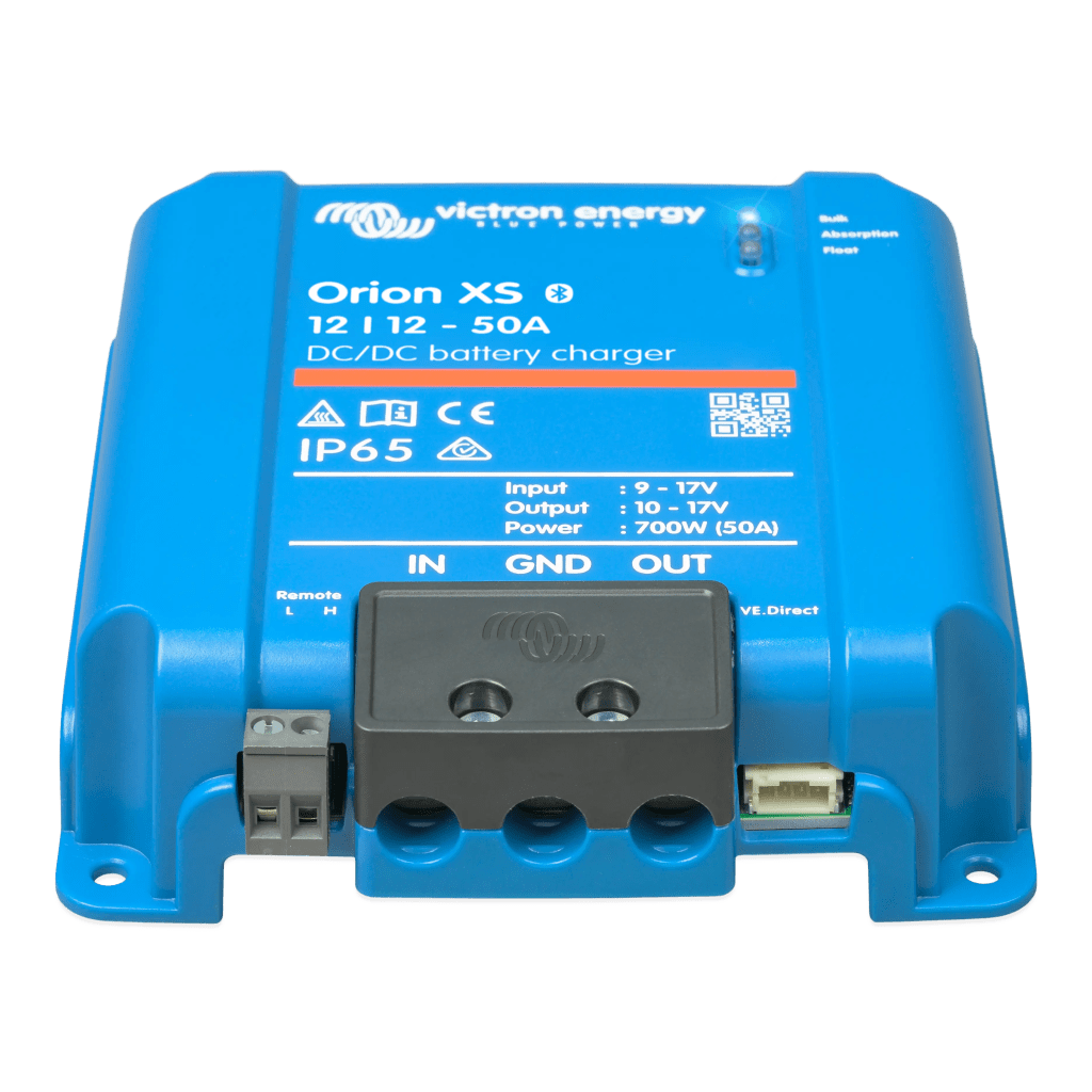 Orion XS 12/12-50 A / Cargador de Bater??as CC-CC / 50 A 12 V / IP65 / Compatibilidad Alternador Inteligente / Para Bancos de Bater??as de 500 Ah - Imagen 2