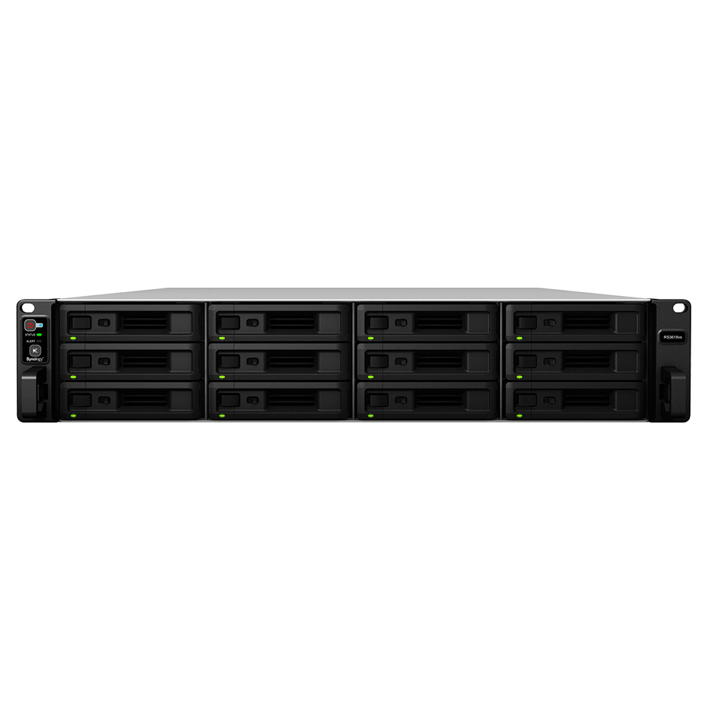 RackStation RS3618xs | Almacenamiento Empresarial | CPU Intel Xeon D-1521 | 12 Bah??as | Escalable a 36 Bah??as | 8GB DDR4 ECC | 10GbE | Compatibilidad con Virtualizaci??n . - Imagen 2