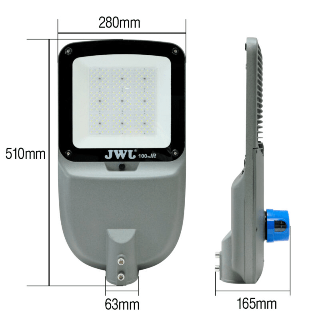 Luminario Urbano con Fotocelda / 100W / Flujo Luminoso 16 000 lm / Ángulo de Luz 105°-135° / IP65 / Montaje en Poste o Brazo / Vida Útil 50 000 h. - Imagen 4