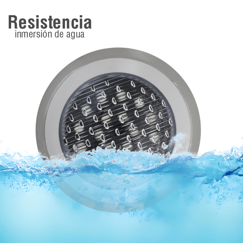Luminario Sumergible RGB / 18W / 2340 lm / IP68 / Ø290mm x 62mm / Uso Exterior / Transformador JPY-50 - Imagen 4