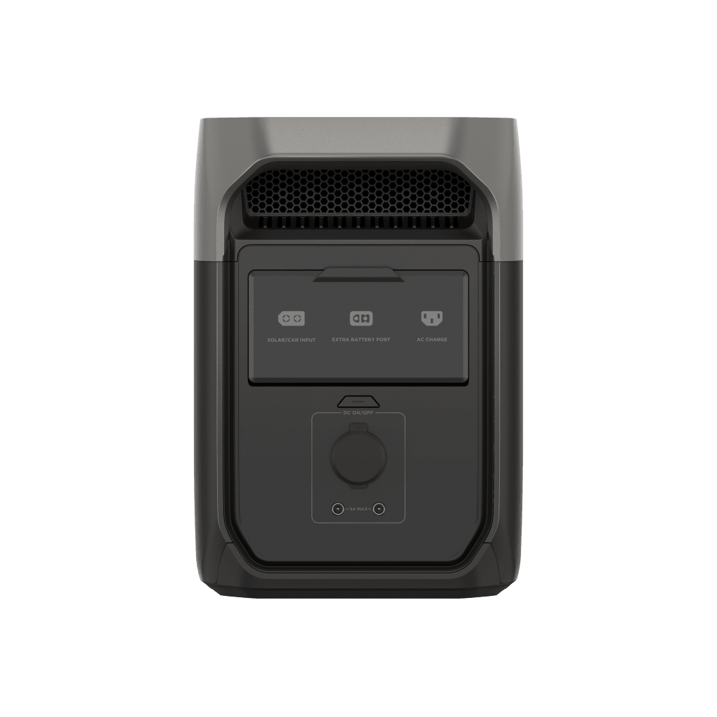 Estación de Energía Portátil Delta 3 1024Wh Litio LFP / 6 AC 1800 W (Max. 2200W) / 2 USB-C 100W / Capacidad para Aumentar Respaldo / Cargador de Coche 10A a 12.6V / Conectividad WiFi y Bluetooth (App) / Carga Solar 500W Max. - Imagen 4