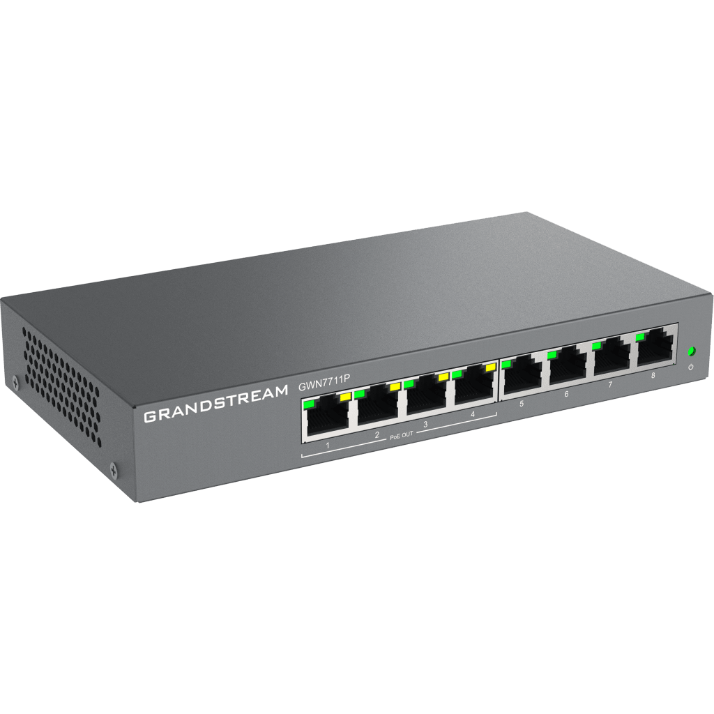 Switch de Red Administrable Capa 2 Lite / 8 Puertos Gigabit Ethernet / 4 Puertos PoE / VLAN / QoS / Snooping IGMP / Montaje en Pared y Escritorio / Compatible con GDMS - Imagen 4