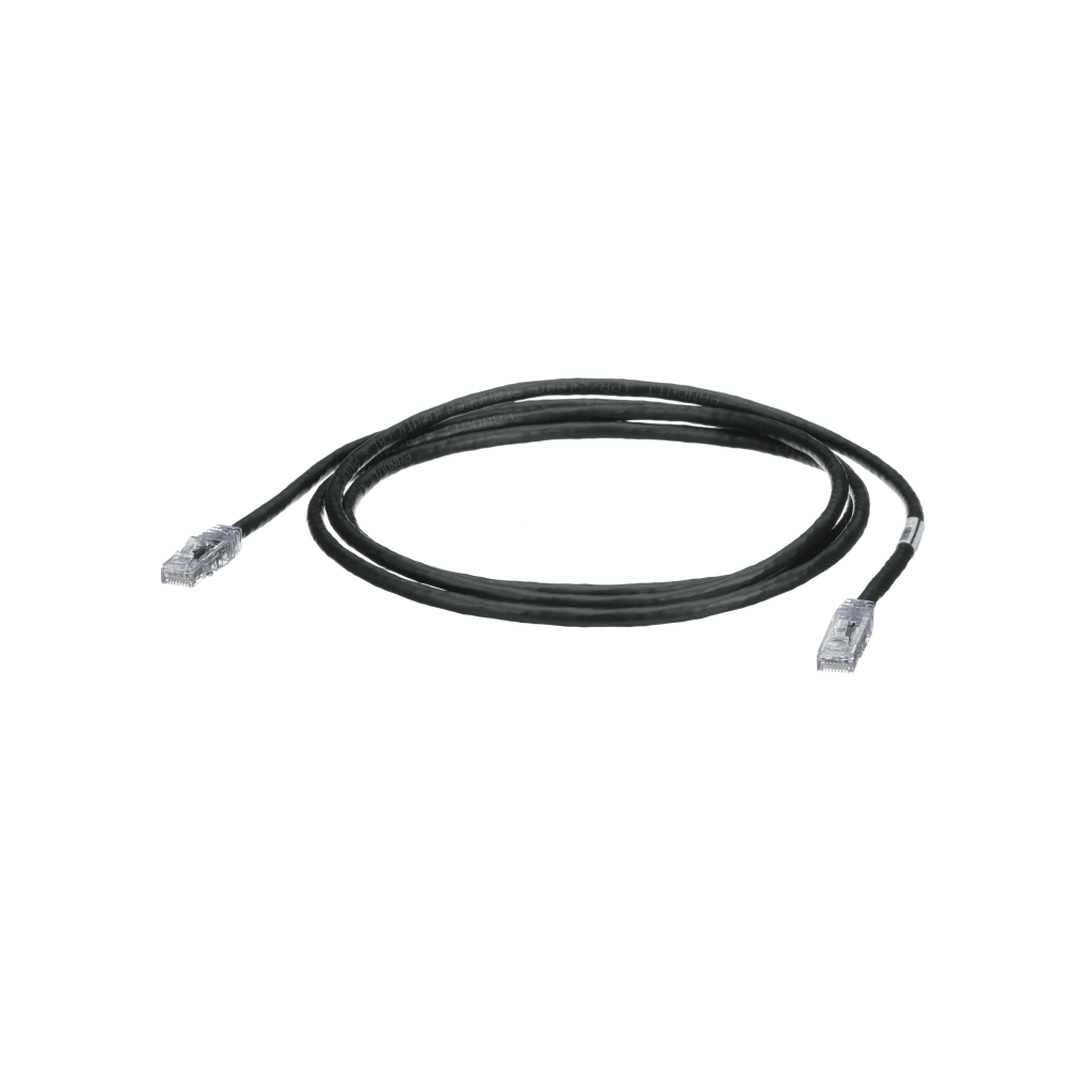 Cable de Parcheo TX6, UTP Cat6, 24 AWG, CM, Color Negro, 2.13 Metros (7 Pies) - Imagen 4