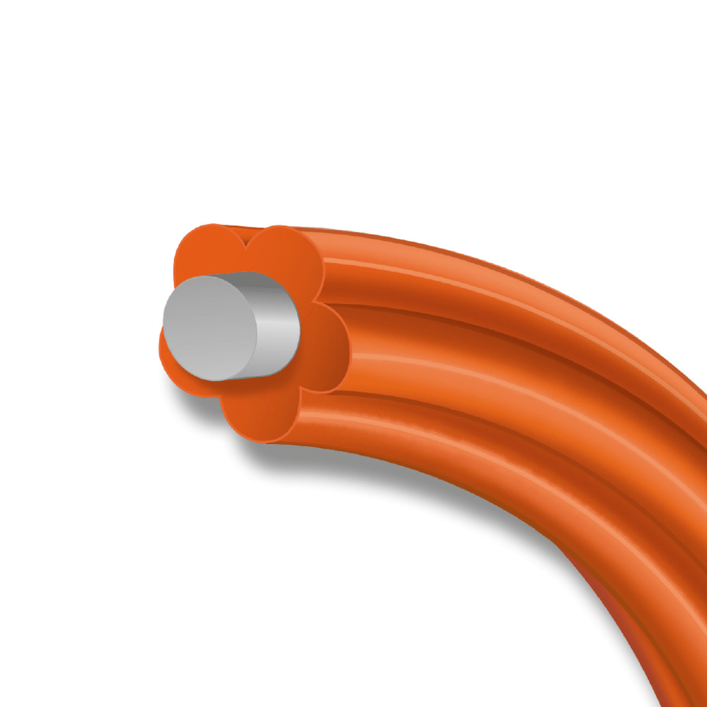 Gu?as Jalacables de Fibra de Vidrio Multirranuradas / Dise?o de Baja Fricci?n / Rendimiento de Fibra de Vidrio a Costo 25% M?s Bajo / No Conductoras / Gu?a de Espiral de Acero de 7 - Imagen 4