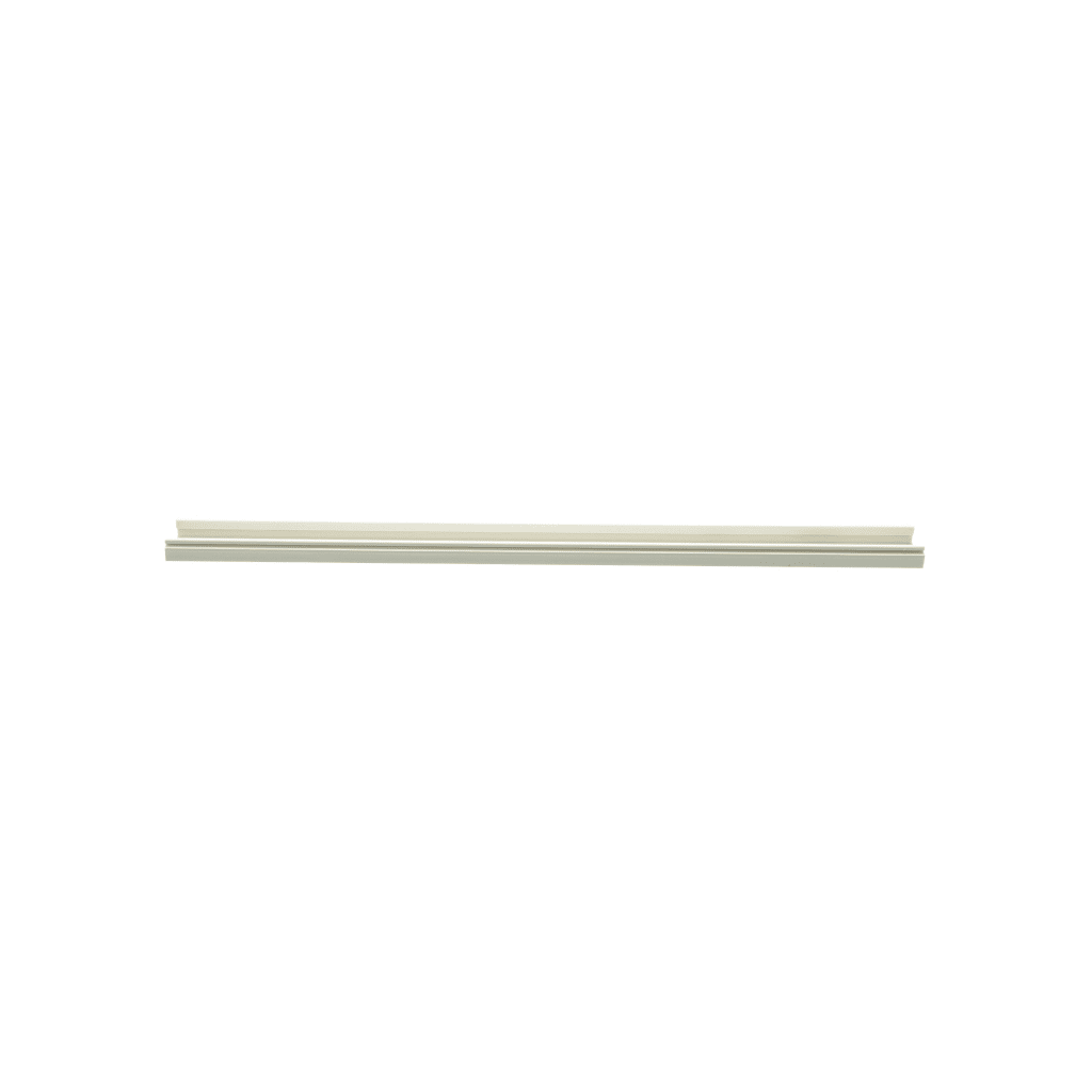 Base para canaleta T-45, de PVC rígido, con orificios perforados para montaje, 60.3 x 18.5 x 2400 mm, Color Blanco - Imagen 4