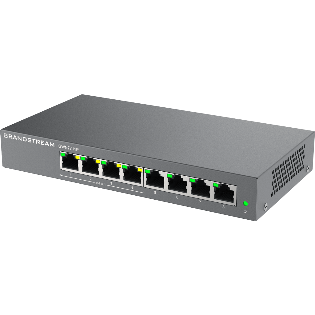 Switch de Red Administrable Capa 2 Lite / 8 Puertos Gigabit Ethernet / 4 Puertos PoE / VLAN / QoS / Snooping IGMP / Montaje en Pared y Escritorio / Compatible con GDMS - Imagen 3