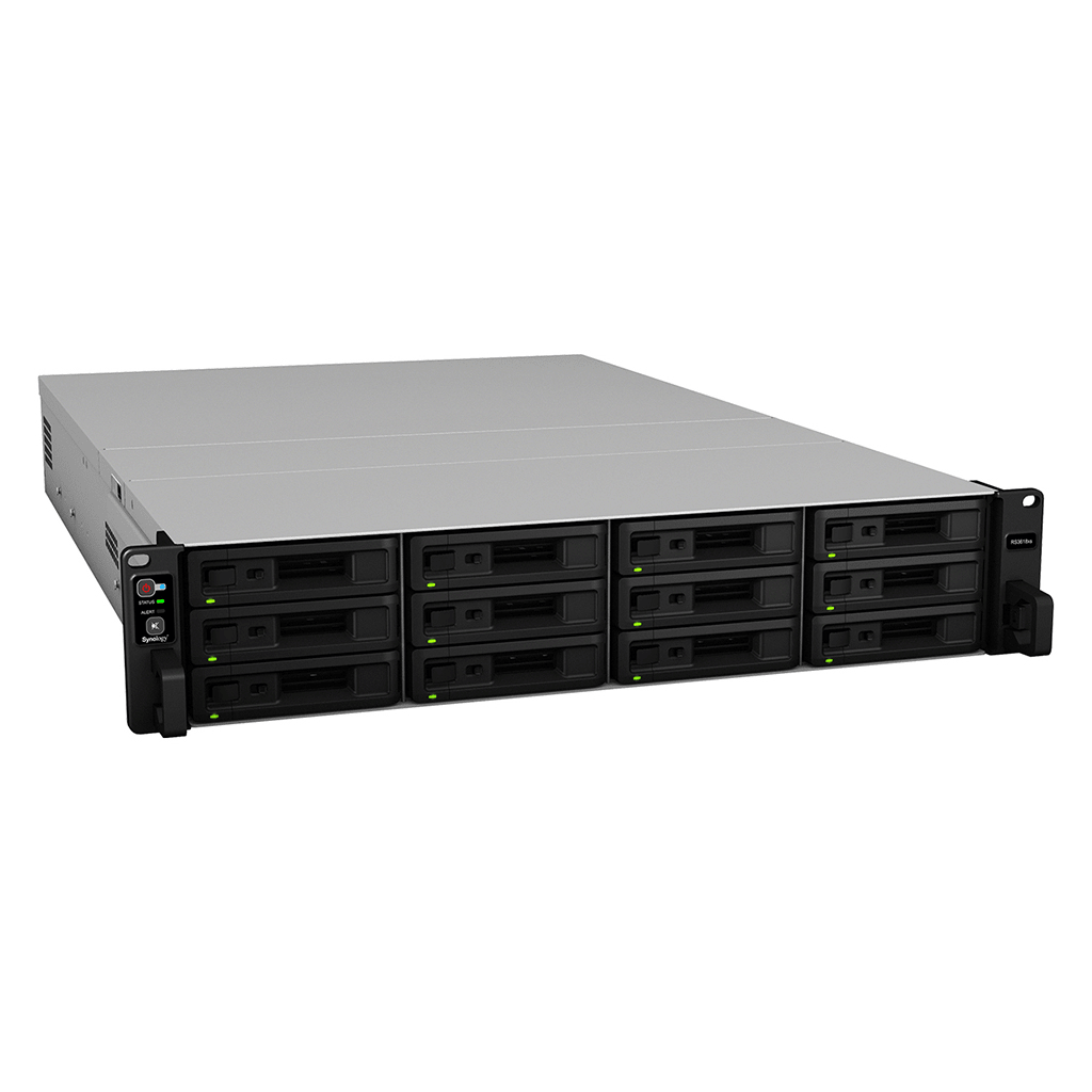 RackStation RS3618xs | Almacenamiento Empresarial | CPU Intel Xeon D-1521 | 12 Bah??as | Escalable a 36 Bah??as | 8GB DDR4 ECC | 10GbE | Compatibilidad con Virtualizaci??n . - Imagen 3