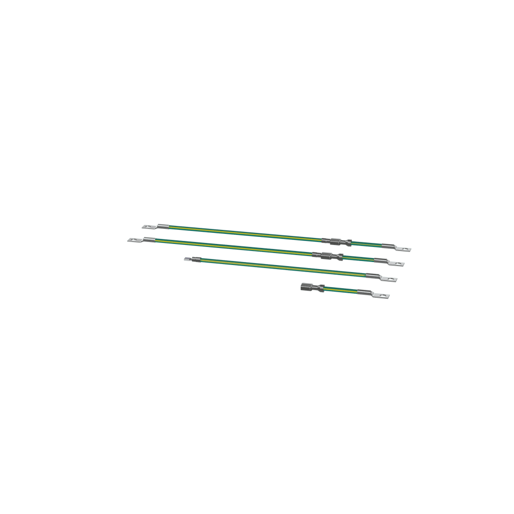 Kit de Conexión a Tierra Para Gabinetes TrueEdge™, Incluye dos Jumpers 10 awg Para Conexión de Puerta a Gabiente - Imagen 3