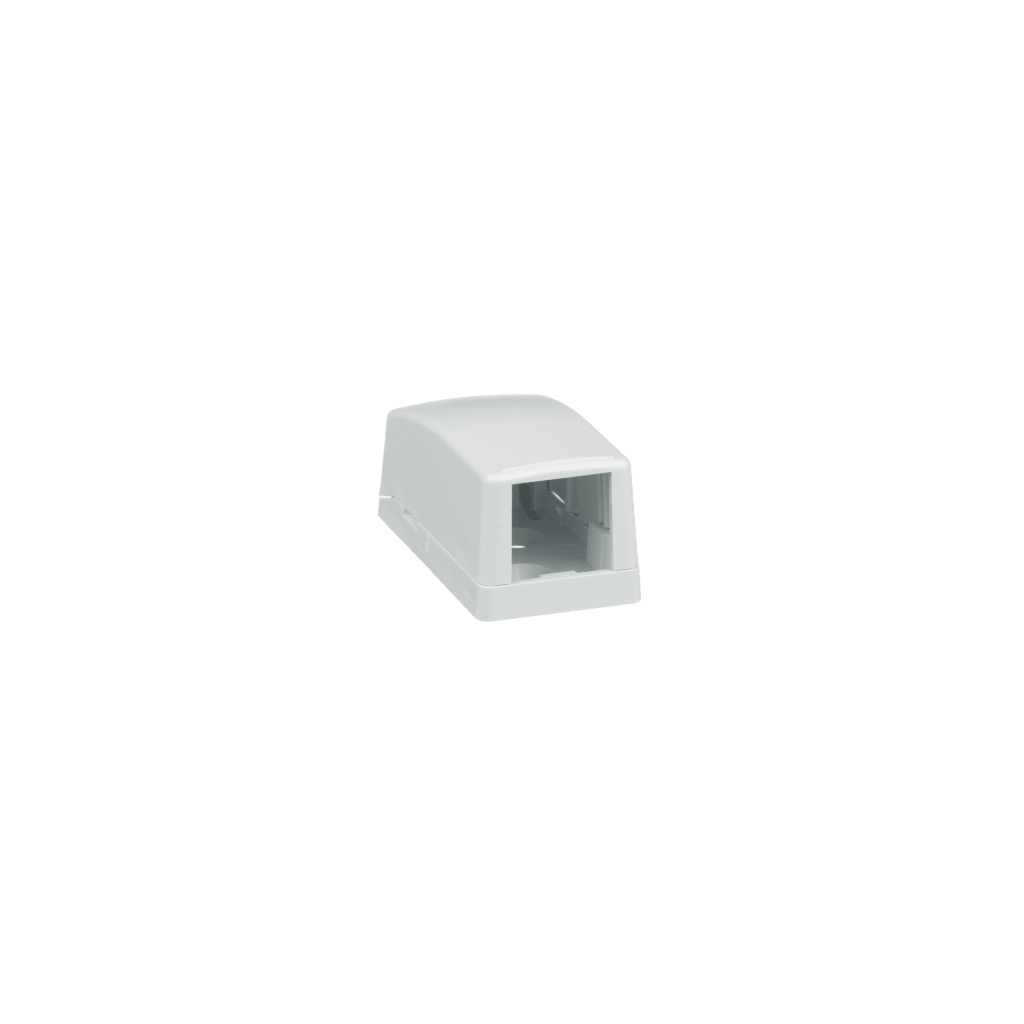 Caja de Montaje en Superficie, Para 1 Módulo Mini-Com, Color Blanco - Imagen 3