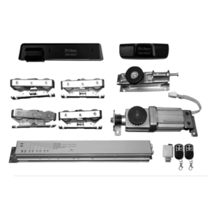 Sistema para automatización de puerta deslizable, Para puerta de hasta 150 KG, Color negro