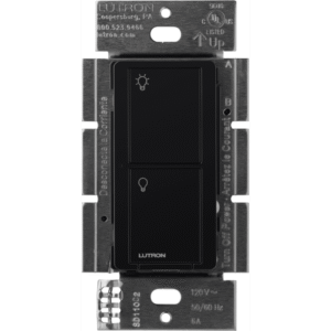 (Caseta Wireless) Interruptor Inteligente On/Off, No requiere cable neutro. 5A / 110-277V