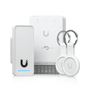 Kit de Inicio UniFi Access G3 / Gestión de Accesos para Puertas / Lectores y Teclados NFC / PoE++ / Certificaciones CE, FCC, IC, UL