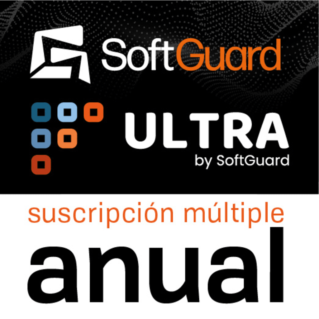 SoftGuard ULTRA MÚLTIPLE (Licencia Anual) / Software de Monitoreo / Plataforma Integral / Central de Alarmas / Video / GPS / Apps Móviles / CRM