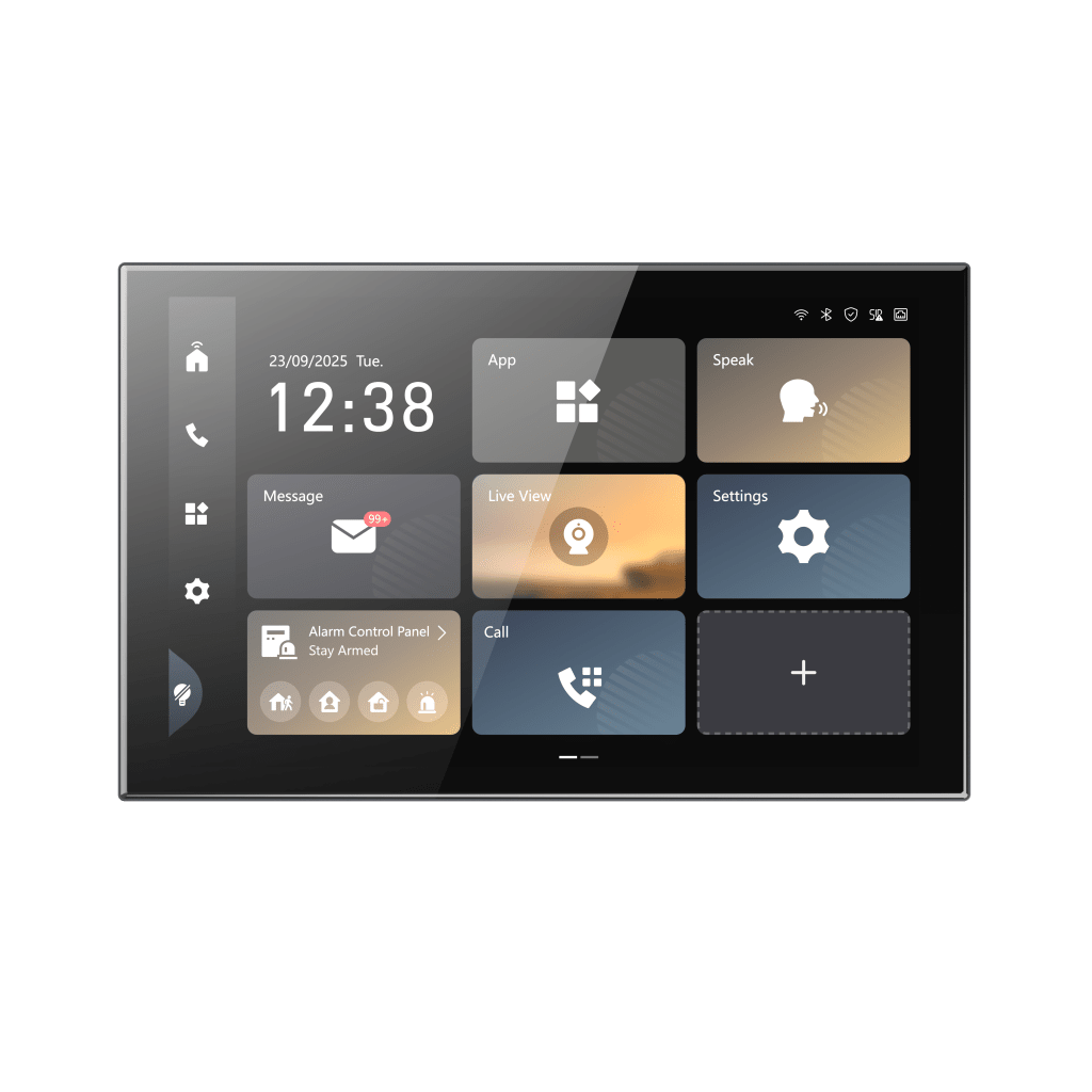 Monitor Interior Inteligente 9 Series / Pantalla Táctil IPS 10.1" 1920x1200 / Android 14 / WiFi 6 / PoE / Gestión Unificada de Seguridad