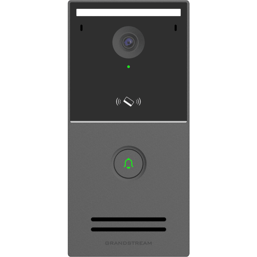 Videoportero IP Inteligente GDS3727 / Wi-Fi 6 de doble banda / 2K Ultra HD 4MP / IA ISP con Análisis de Comportamiento / 127° Campo de Visión / Múltiples Métodos de Apertura (PIN, IC/ID, NFC, BLE, QR) / IP66 IK07 (Plá
