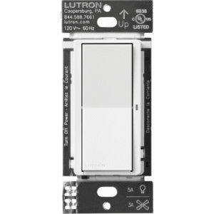 (Caseta Wireless) Interruptor Inteligente On/Off, requiere cable neutro. 5A, /120V