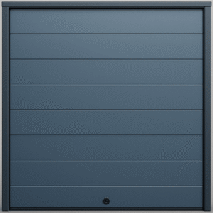 Puerta D / Garage D / Alta Calidad / Linea Central / Color GRIS /  acabdo DELUXE / 9X7 pies / AISLADA / Estilo Americana.