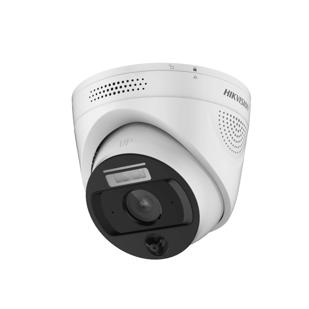 (HikFire) Cámara IP 4 Megapíxel / Detección de Temperatura sin Contacto / Exterior IP66 / Compatible con Hik-Connect / Micrófono y Bocina para Audio de dos Vías