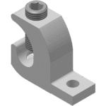 Conector Lay-in de Aluminio / 3/0-6 AWG / Terminal 0.33" (8.38 mm) / Estañado / Dual Cobre-Aluminio / 90°C / UL-CSA