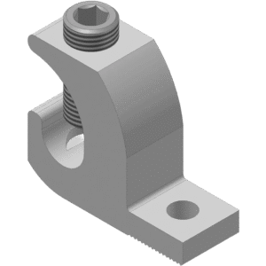 Conector Lay-in de Aluminio / 3/0-6 AWG / Terminal 0.33" (8.38 mm) / Estañado / Dual Cobre-Aluminio / 90°C / UL-CSA