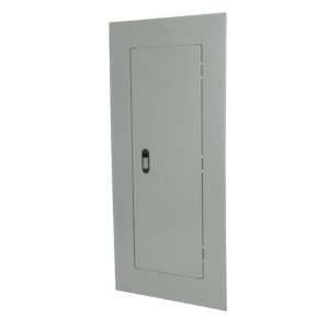 Puerta (frente) montaje empotrar para tableros tipo P1, 18 circuitos.