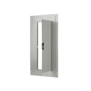 Puerta (frente) montaje sobreponer para tableros tipo P1, 18 circuitos.