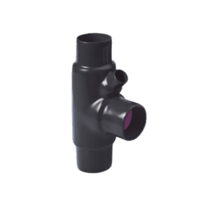 Sello Macho-Hembra de 1 1/2" (38 mm) de Aluminio con Recubrimiento Exterior de PVC y Interior de Uretano.