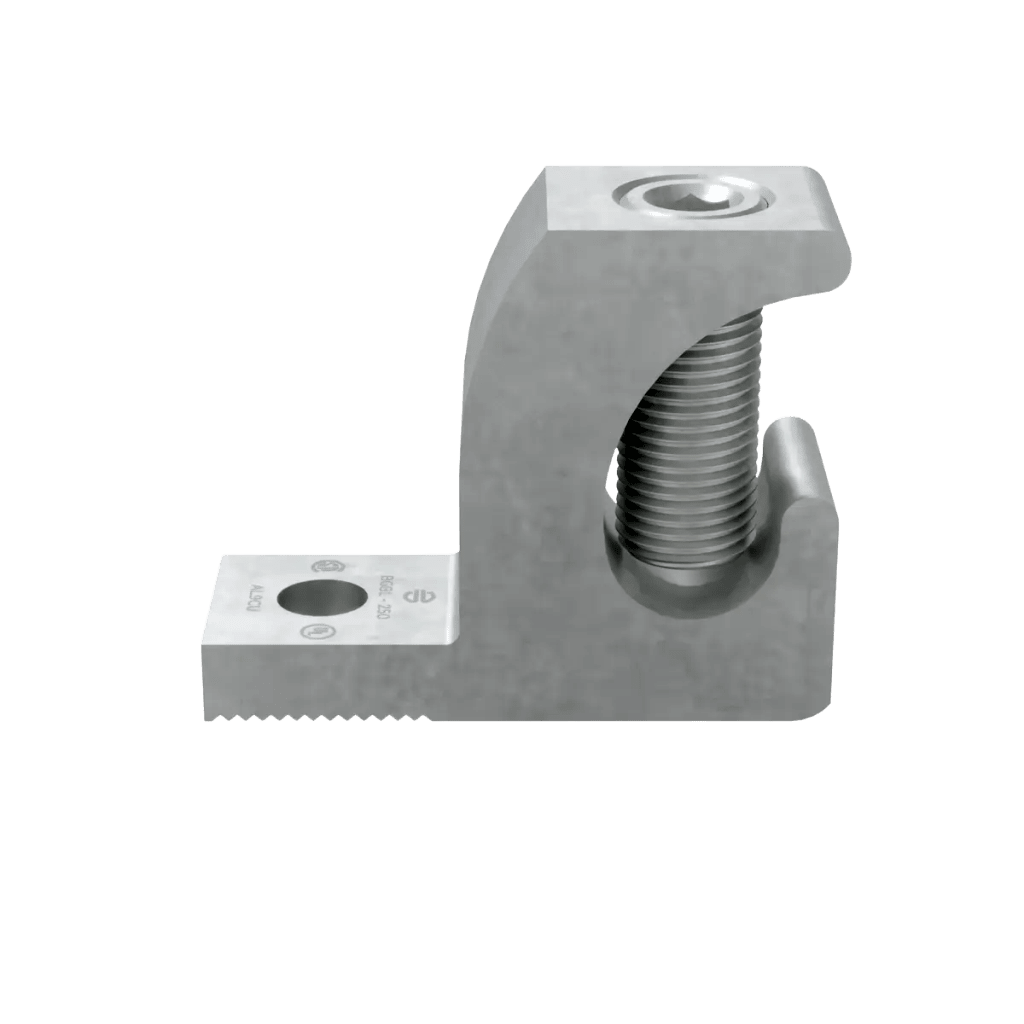 Conector Lay-in Aluminio Estañado / 250 kcmil-#6 AWG / Terminal 7/16" / UL486B / AL9CU / Para Cobre y Aluminio hasta 90°C