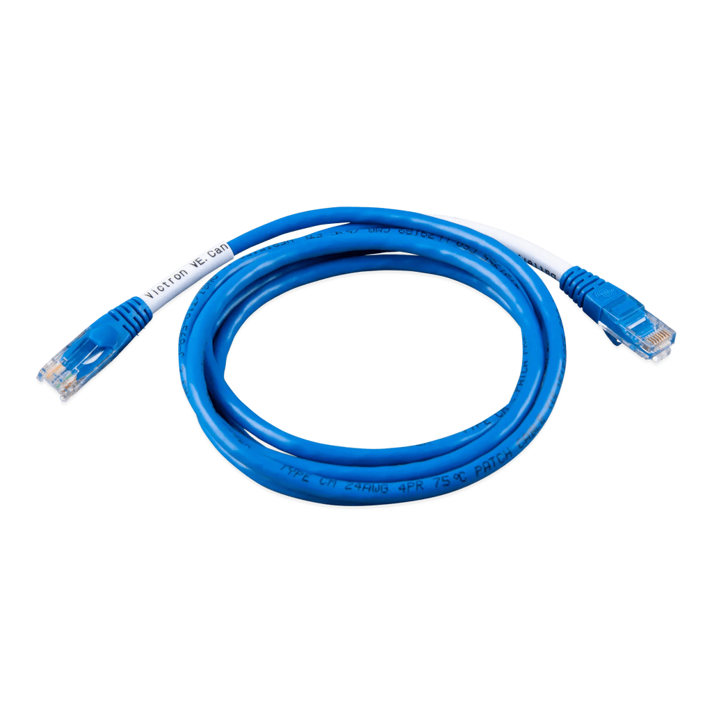 Cable Comunicación VE.can tipo A de 1.8 m para Programación de Victron con Baterías V12 de Pytes